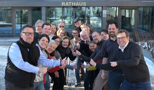Gruppenfoto Kandidaten für den Gemeinderat 2026